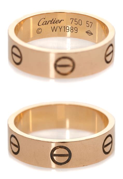 love cartier rings|cartier love ring copy.